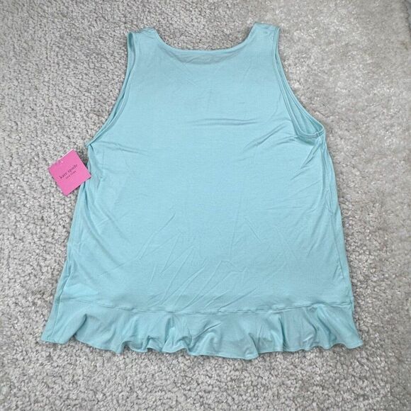 Kate Spade New York Mrs. Bridal Sleep Pajama Tank Blue NEW - Picture 3 of 10